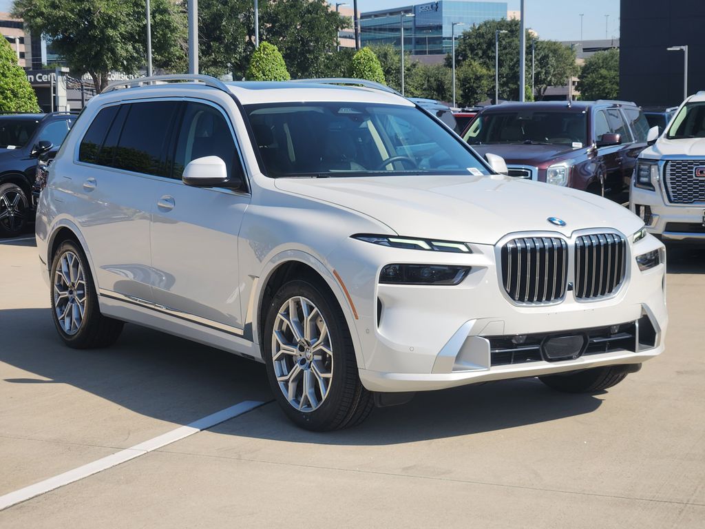 2023 BMW X7 xDrive40i White at Bayway Cadillac of The Woodlands