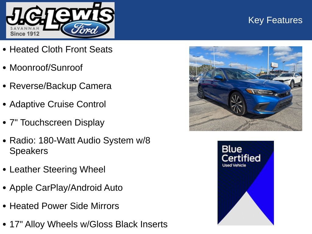2023 Honda Civic Sedan EX
