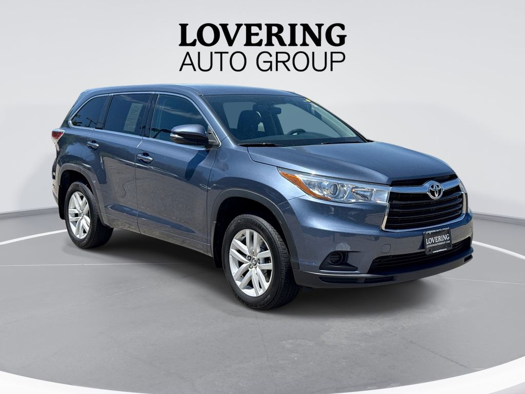 Shoreline Blue Pearl 2016 Toyota Highlander LE AWD SUV / Crossover All-Wheel Drive 6-Speed Automatic Overdrive