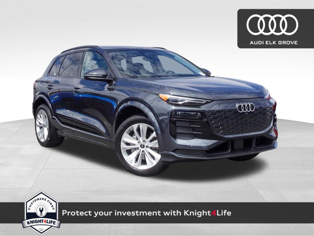 Manhattan Gray Metallic 2025 Audi Q6 e-tron SUV / Crossover Rear-Wheel Drive Automatic