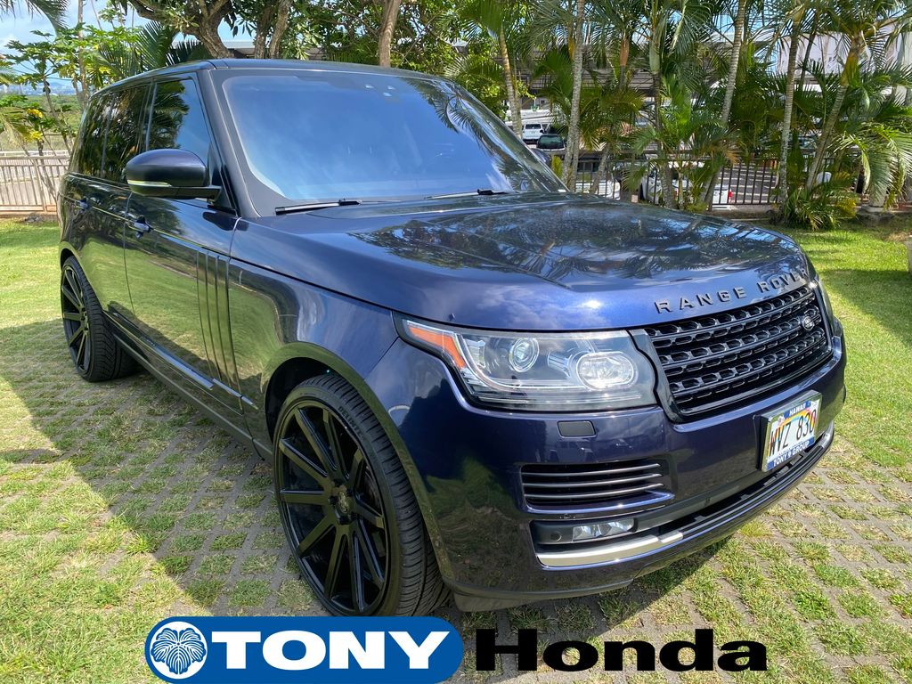 2017 Land Rover Range Rover V8 Supercharged 4WD