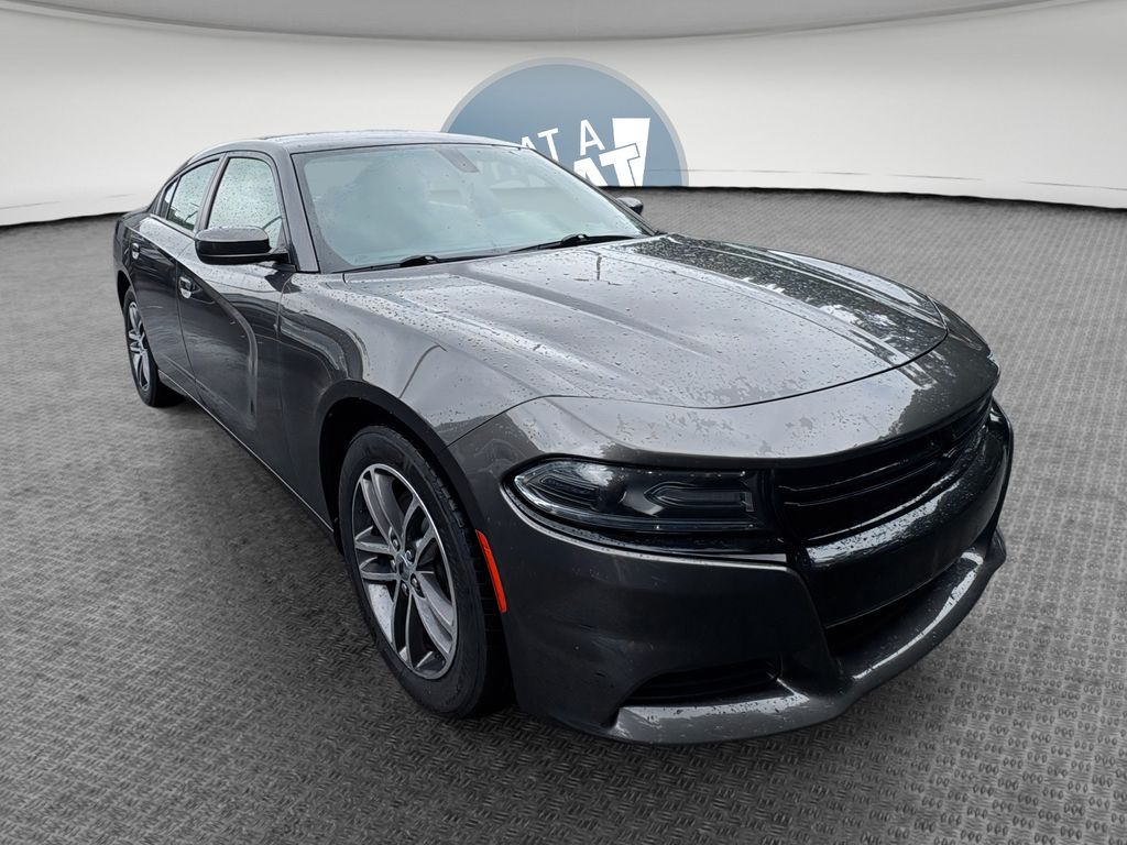Gray (Granite Crystal Metallic Clearcoat) 2019 Dodge Charger Sedan All-Wheel Drive 8-Speed Automatic