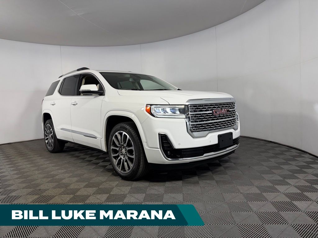 Summit White 2023 GMC Acadia SUV / Crossover Four-Wheel Drive 9-Speed Automatic