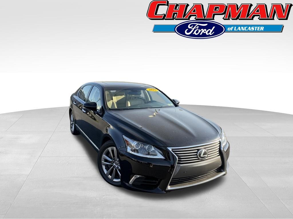 Black (Obsidian) 2015 Lexus LS 460 AWD Sedan All-Wheel Drive 8-Speed Automatic