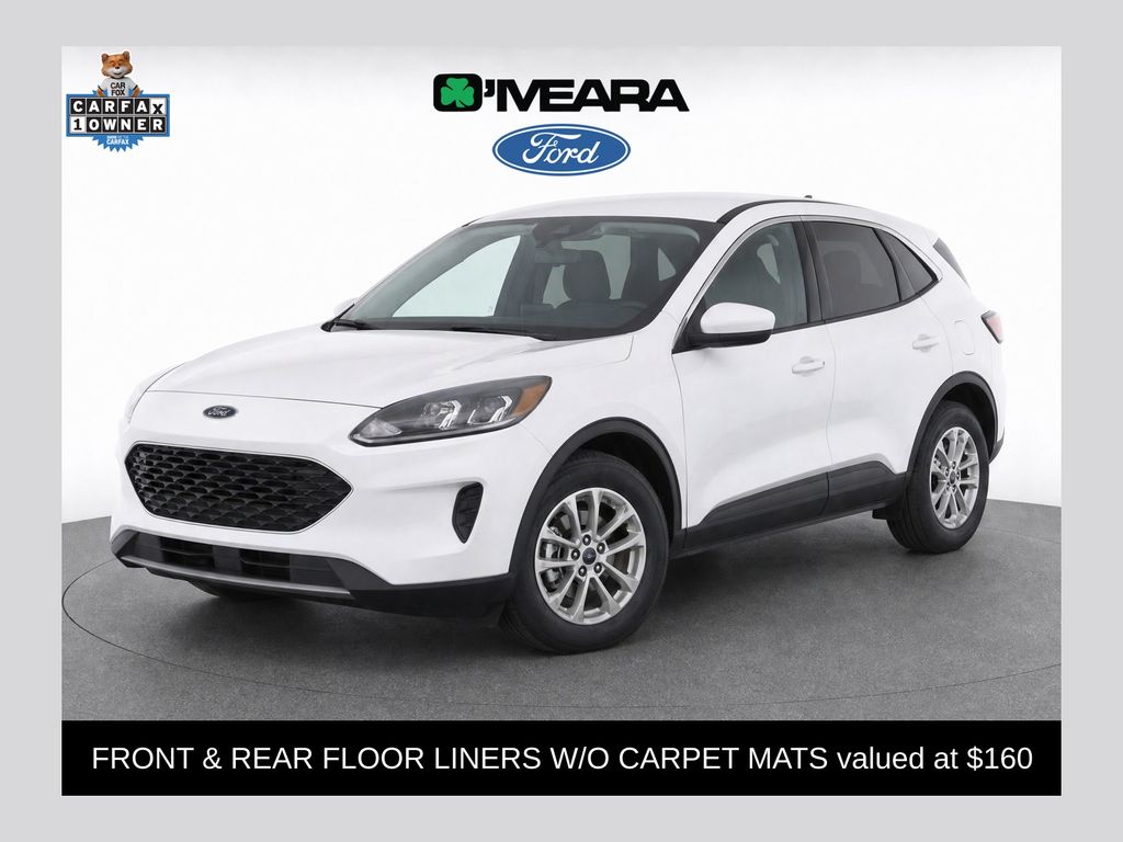 Oxford White 2021 Ford Escape SUV / Crossover All-Wheel Drive 8-Speed Automatic