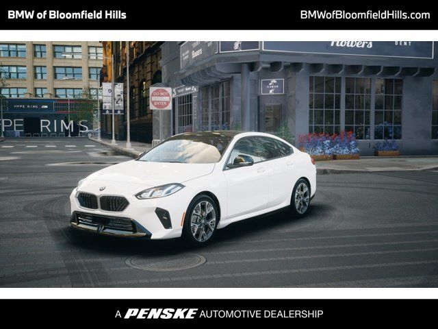 Alpine White 2026 BMW 2 Series Sedan All-Wheel Drive 7-Speed Automatic