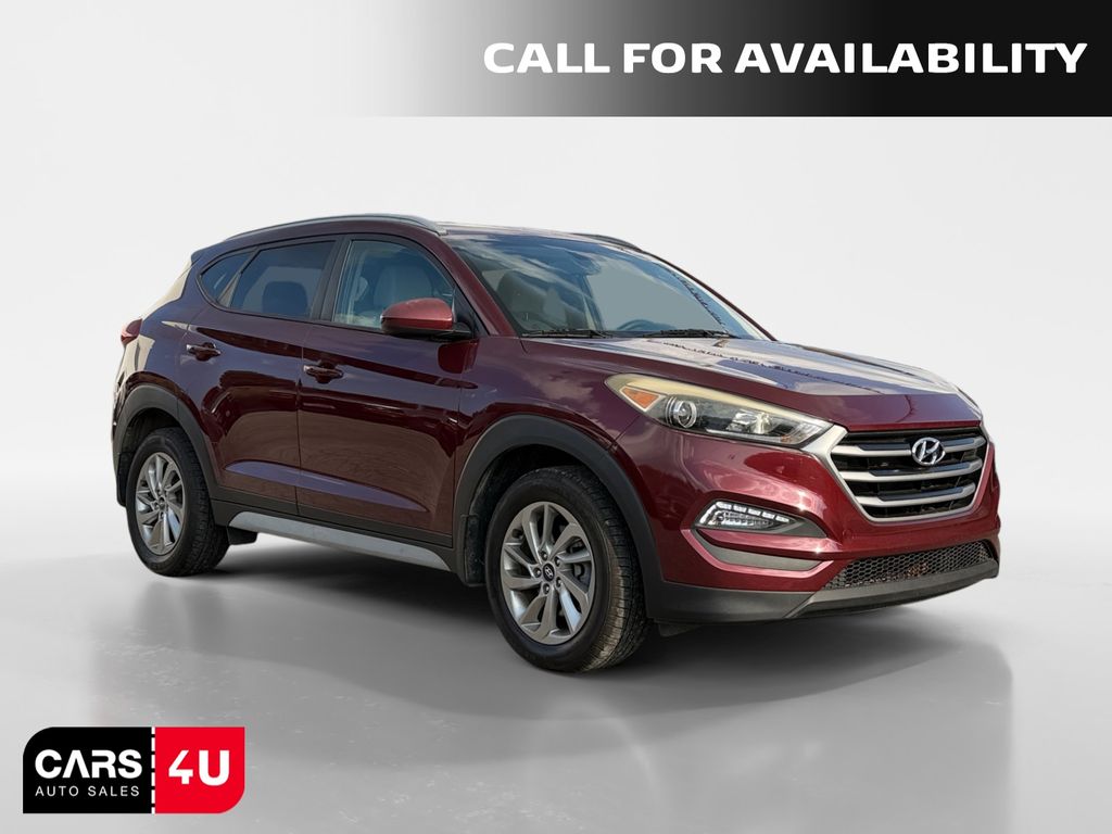 Red (Ruby Wine) 2017 Hyundai Tucson SUV / Crossover Front-Wheel Drive 6-Speed Automatic