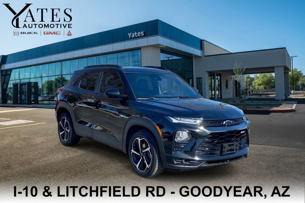 Mosaic Black Metallic 2022 Chevrolet Trailblazer RS FWD SUV / Crossover Front-Wheel Drive Continuously Variable Transmission