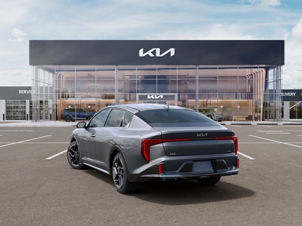 2026 Steel Gray Kia K4 GT-Line FWD Sedan