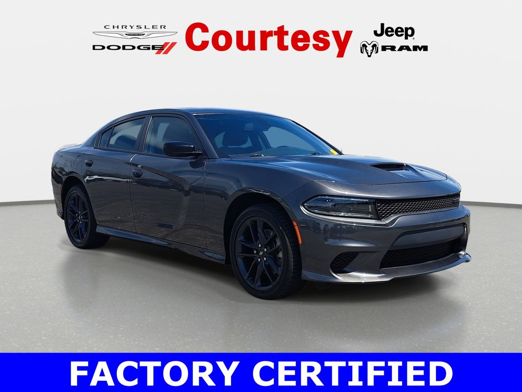 Gray (Granite Crystal Metallic Clearcoat) 2023 Dodge Charger GT AWD Sedan All-Wheel Drive 8-Speed Automatic