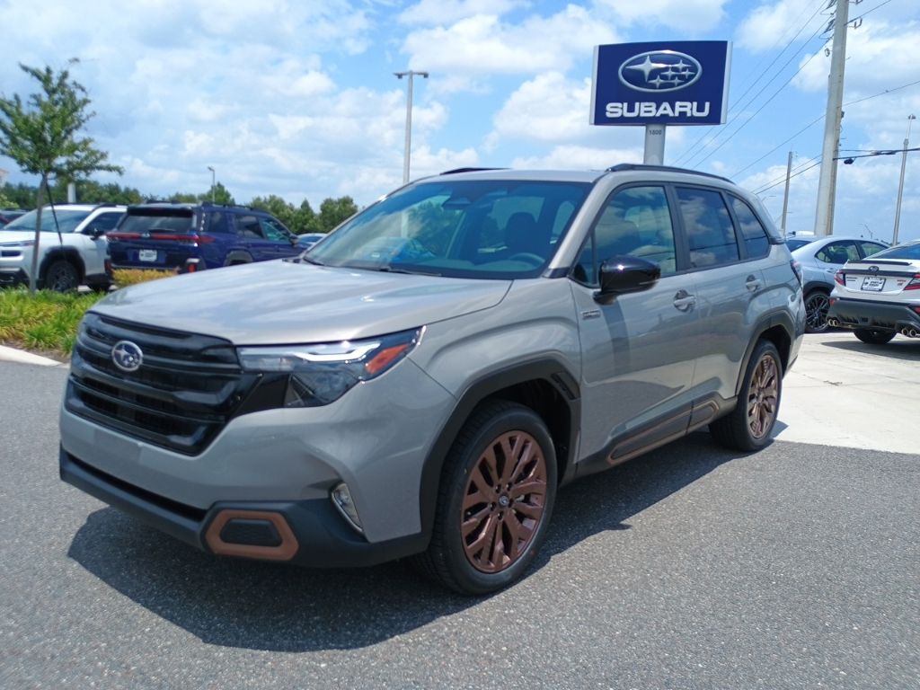 River Rock 2026 Subaru Forester Hybrid SUV / Crossover All-Wheel Drive Continuously Variable Transmission