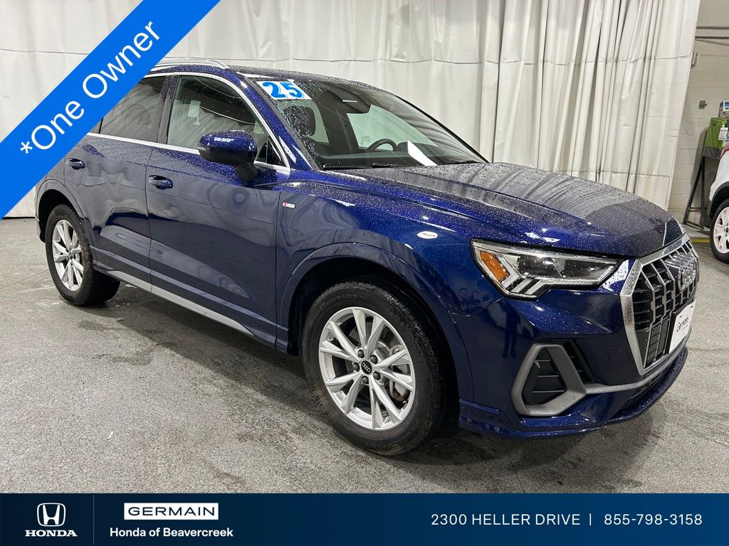 Navarra Blue Metallic 2025 Audi Q3 quattro Premium S Line 45 TFSI SUV / Crossover All-Wheel Drive 8-Speed Automatic