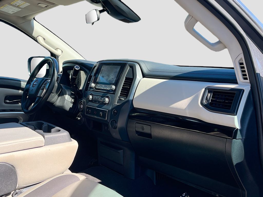 2023 Nissan Titan SV Gray at Bayshore Chrysler Jeep Dodge Ram