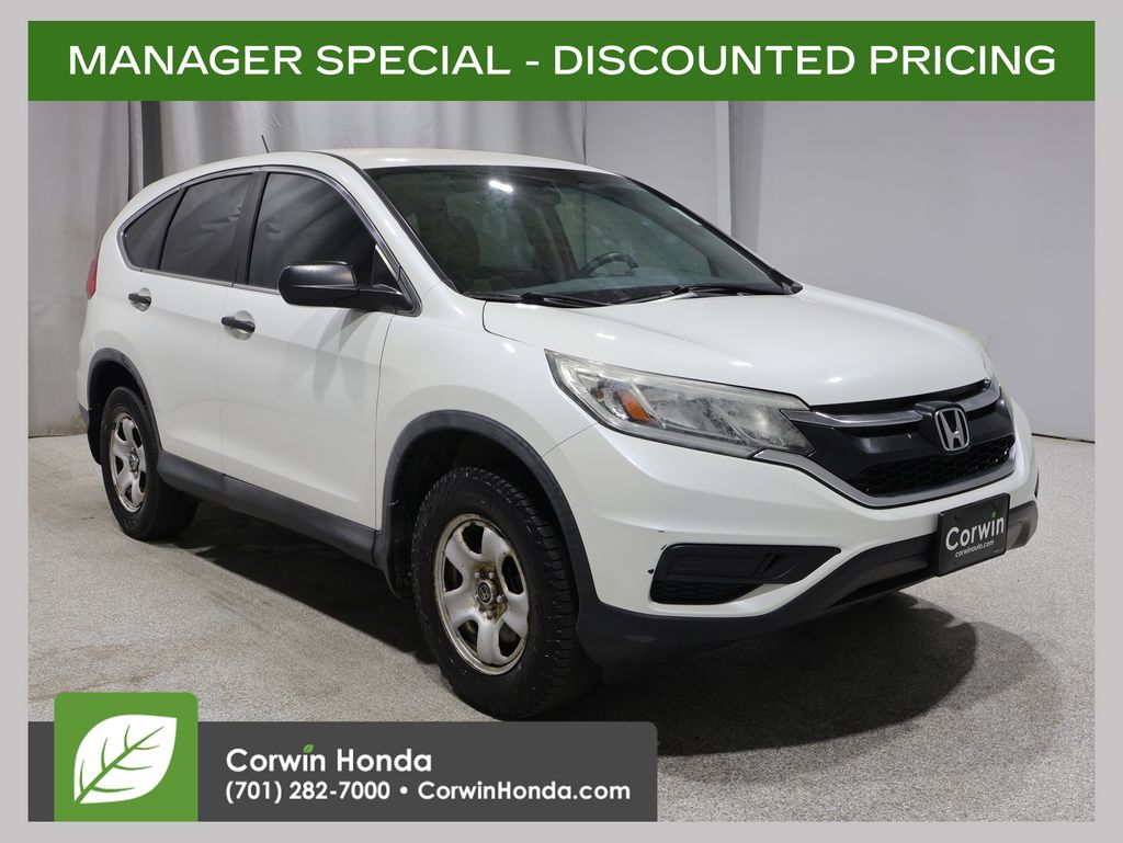 White Diamond Pearl 2016 Honda CR-V SUV / Crossover Front-Wheel Drive Continuously Variable Transmission