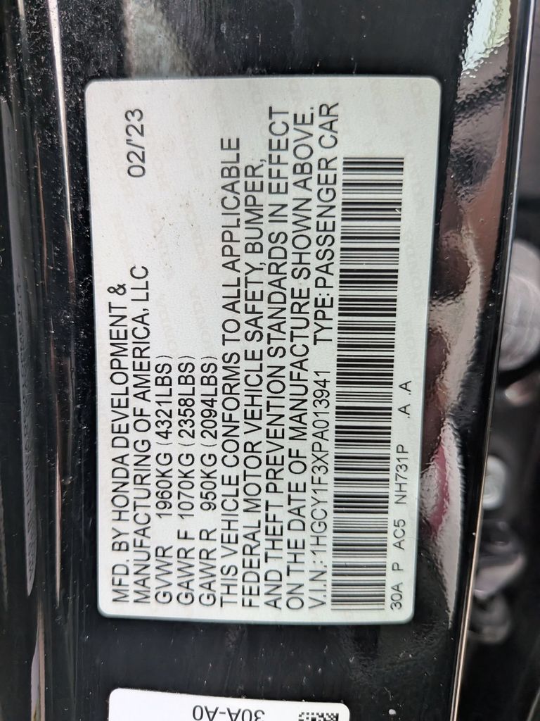 2023 Honda Accord EX - Photo 30