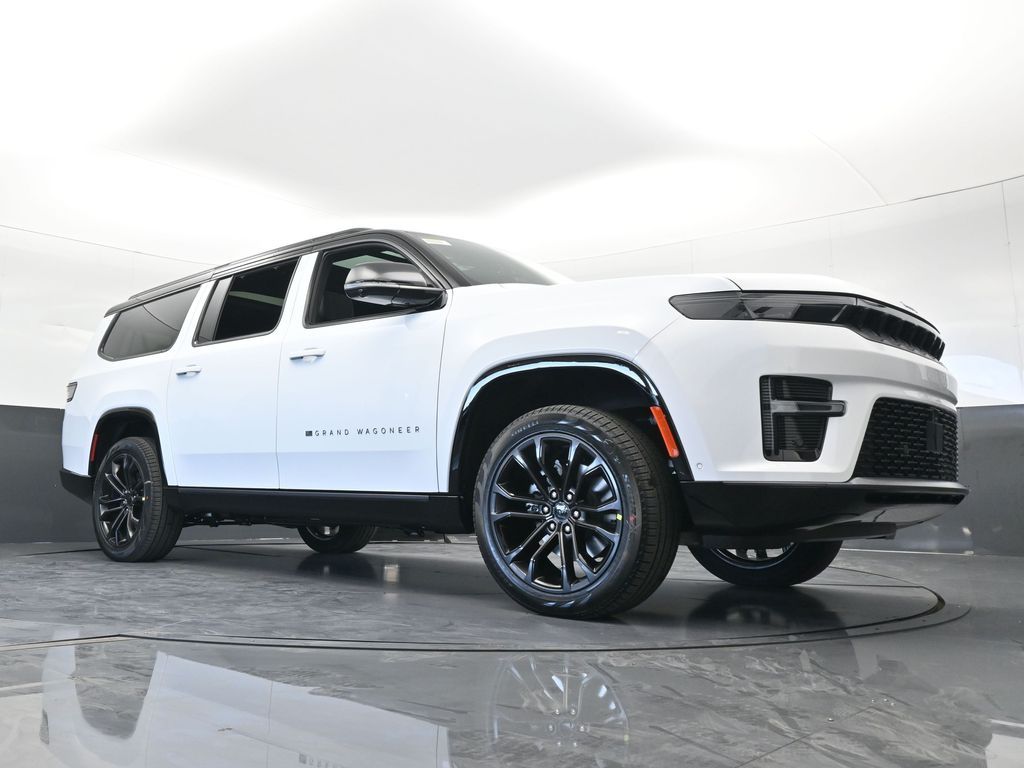 New 2026 Bright White Clearcoat Jeep Summit Obsidian image 64