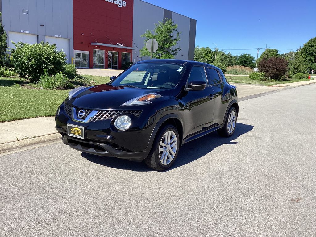 Super Black 2015 Nissan Juke SV AWD SUV / Crossover All-Wheel Drive Continuously Variable Transmission