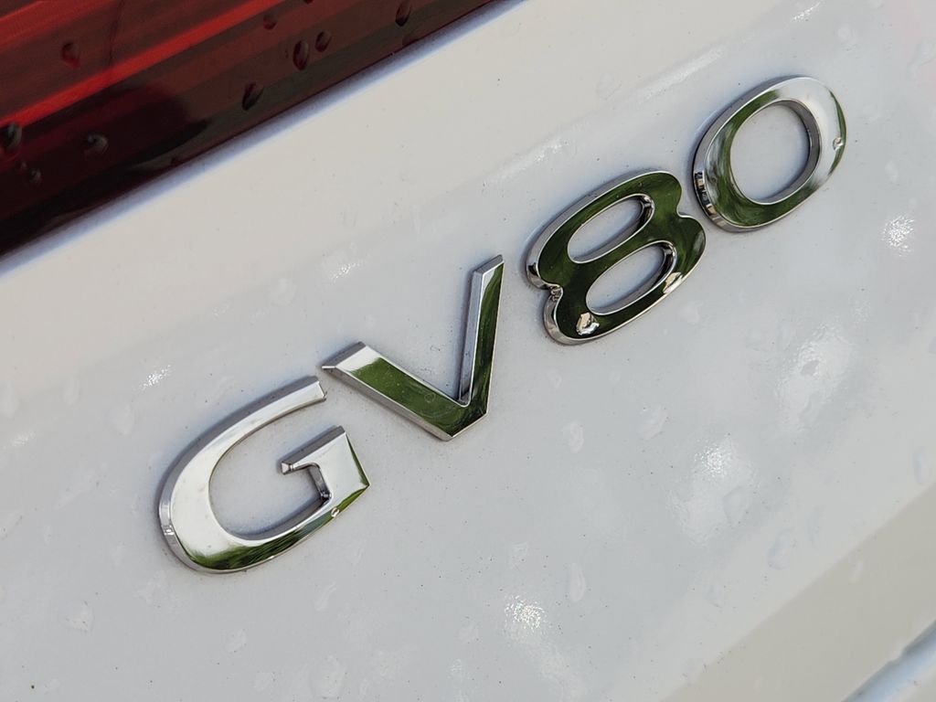 2025 Genesis GV80 3.5T Prestige White at Genesis of Spring