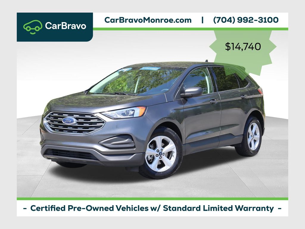 Gray (Magnetic) 2020 Ford Edge SUV / Crossover Front-Wheel Drive 8-Speed Automatic