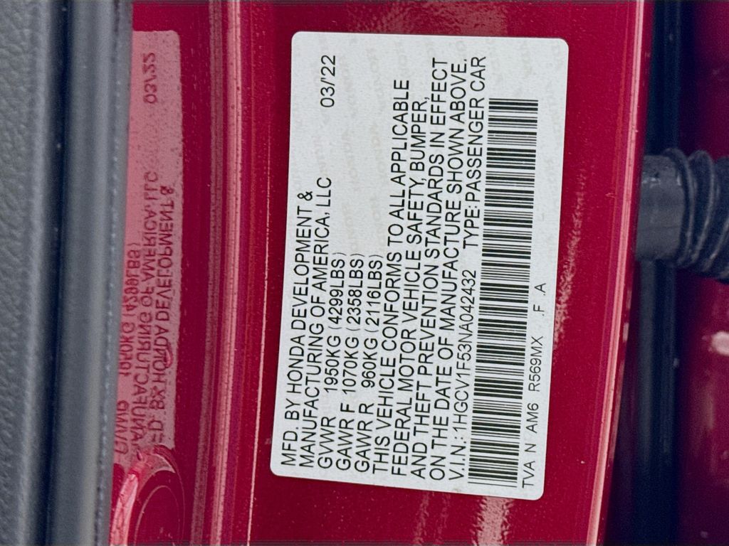 Used Car 2022 Honda Accord  Ex-l For Sale Under $25,000 In Austin, Texas