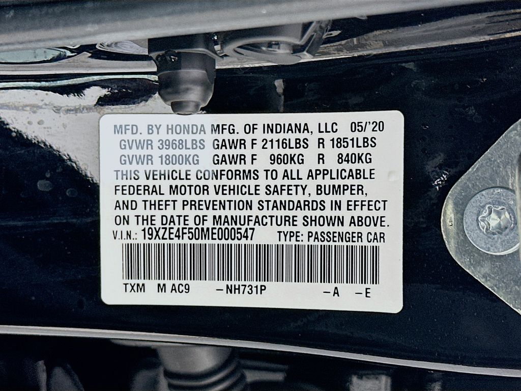 2021 Honda Insight EX 30