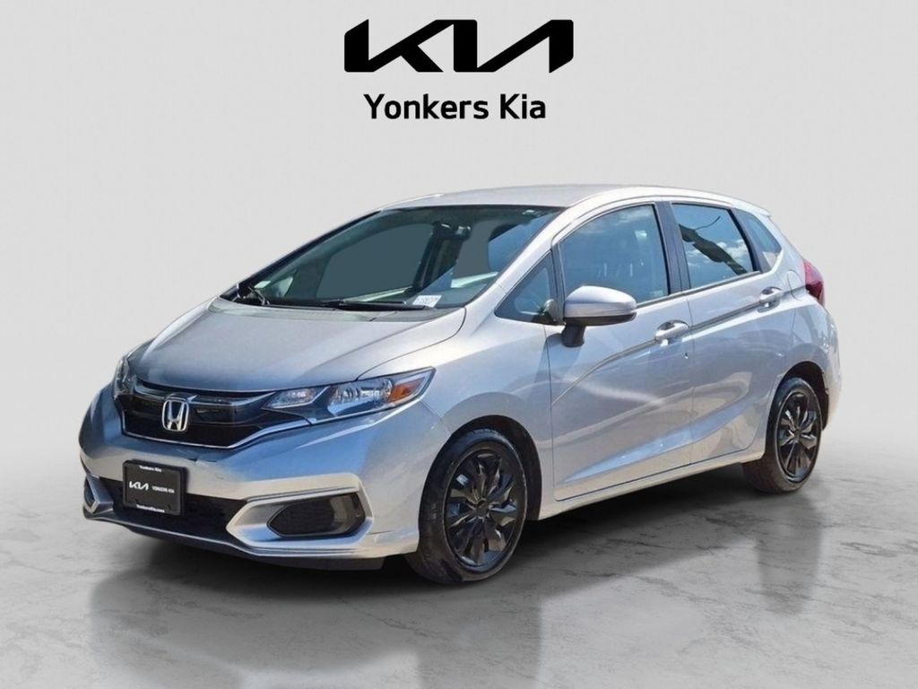 Silver 2019 Honda Fit Hatchback Front-Wheel Drive Continuously Variable Transmission