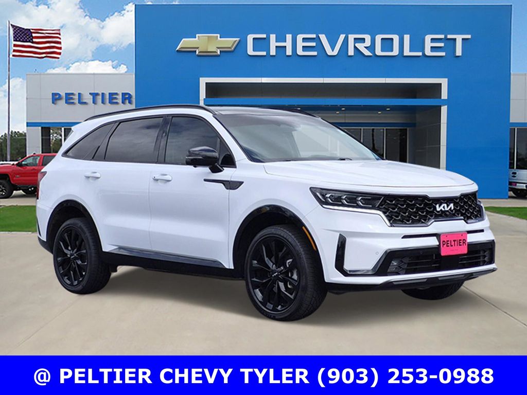 Glacial White Pearl 2023 Kia Sorento SX Prestige AWD SUV / Crossover All-Wheel Drive 8-Speed Dual Clutch
