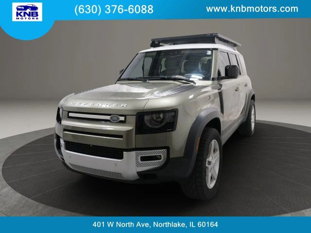 Green 2021 Land Rover Defender 110 SE AWD SUV / Crossover All-Wheel Drive 8-Speed Automatic