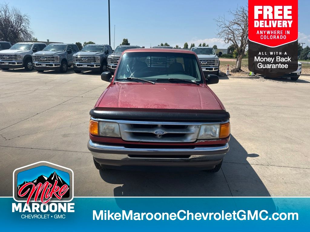 Red 1997 Ford Ranger Pickup Truck 5-Speed Automatic