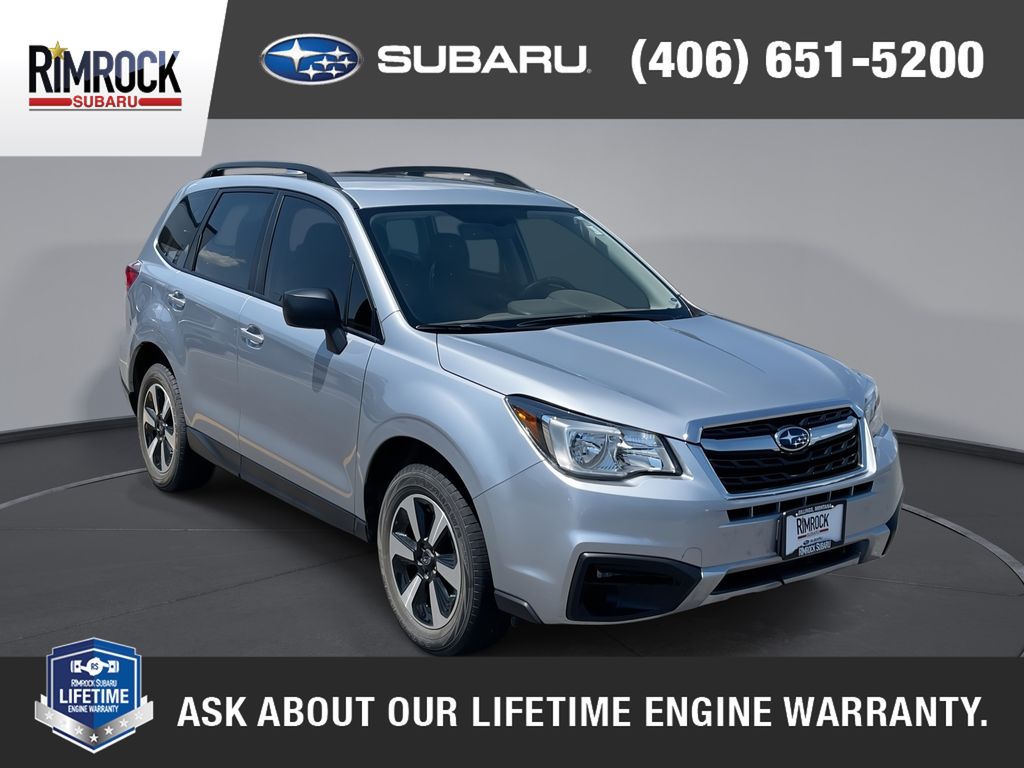 Ice Silver Metallic 2017 Subaru Forester SUV / Crossover All-Wheel Drive Continuously Variable Transmission