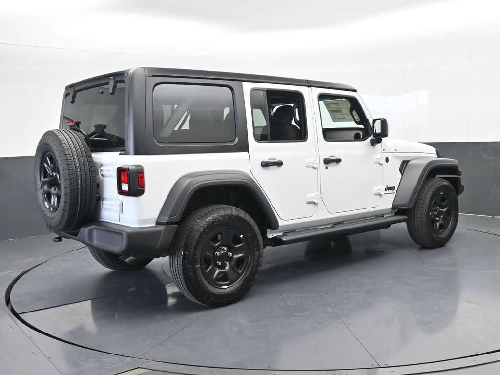 New 2026 Bright White Clearcoat Jeep Sport image 6
