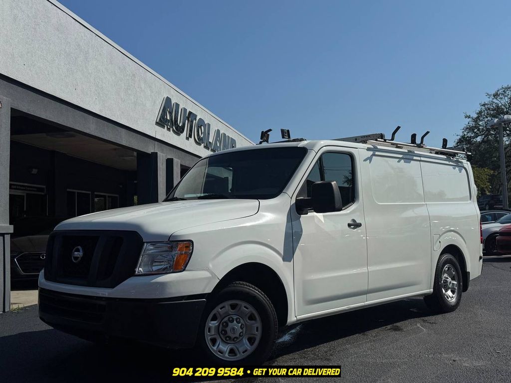 Glacier White 2021 Nissan NV Cargo Van Rear-Wheel Drive 5-Speed Automatic