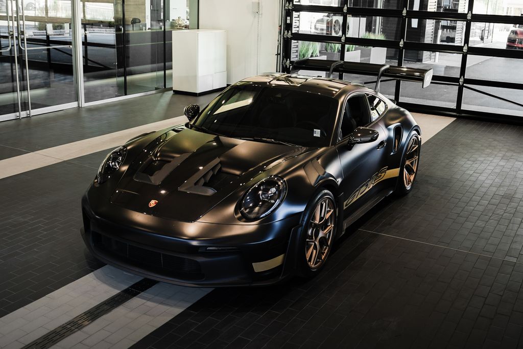 Black 2023 Porsche 911 Coupe Rear-Wheel Drive 7-Speed Automatic