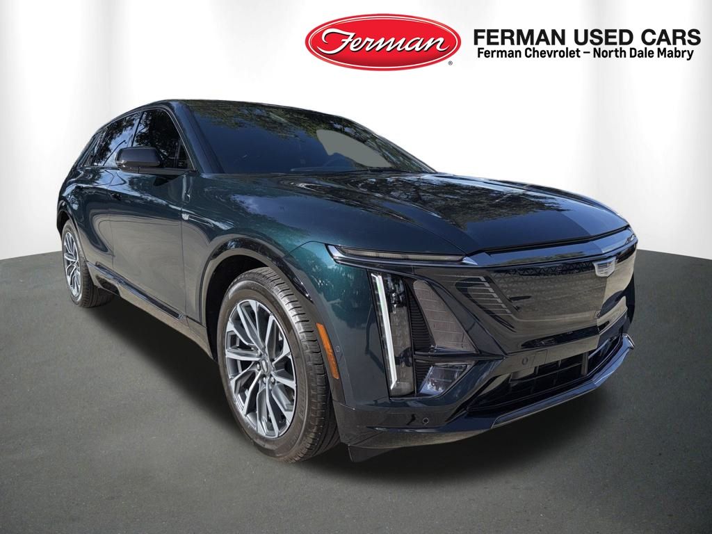 Emerald Lake Metallic 2024 Cadillac LYRIQ Sport 1 AWD SUV / Crossover All-Wheel Drive 1-Speed Automatic