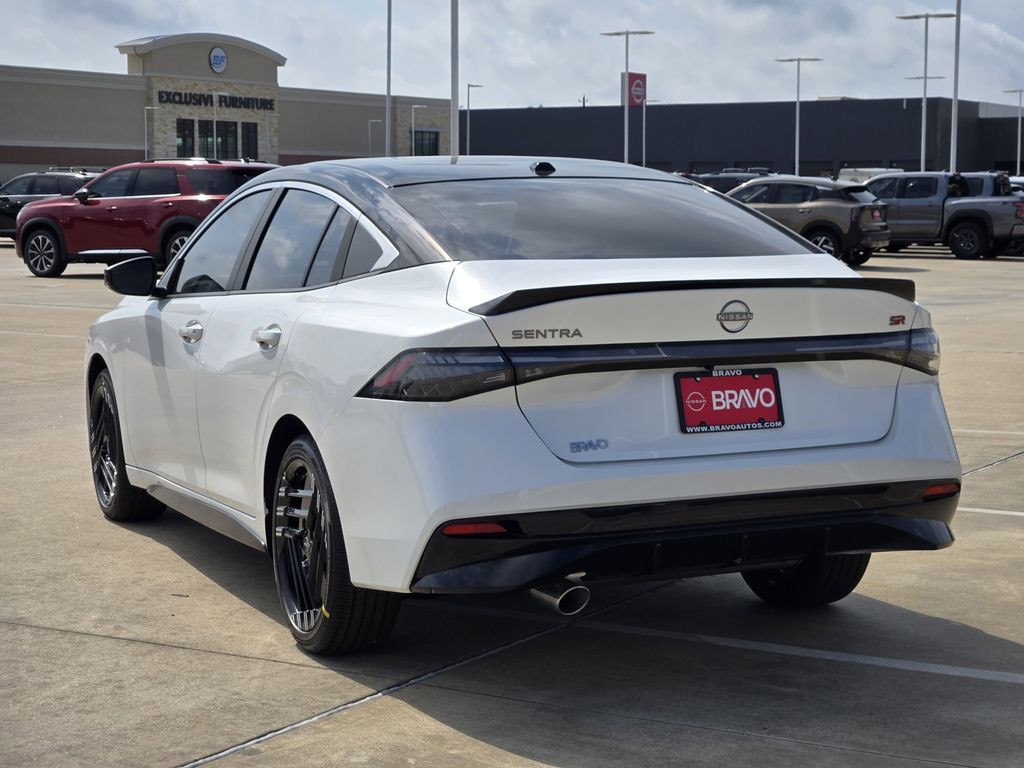 2026 Nissan Sentra SR White at Bravo Nissan