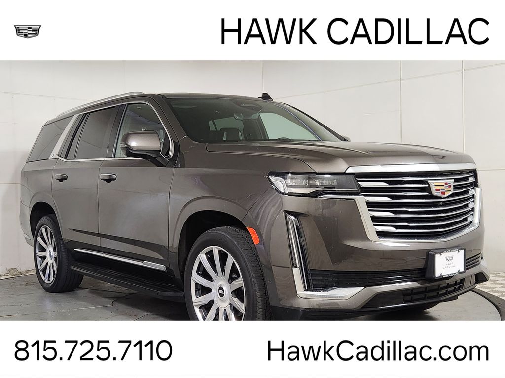 Dark Mocha Metallic 2021 Cadillac Escalade SUV / Crossover Four-Wheel Drive 
