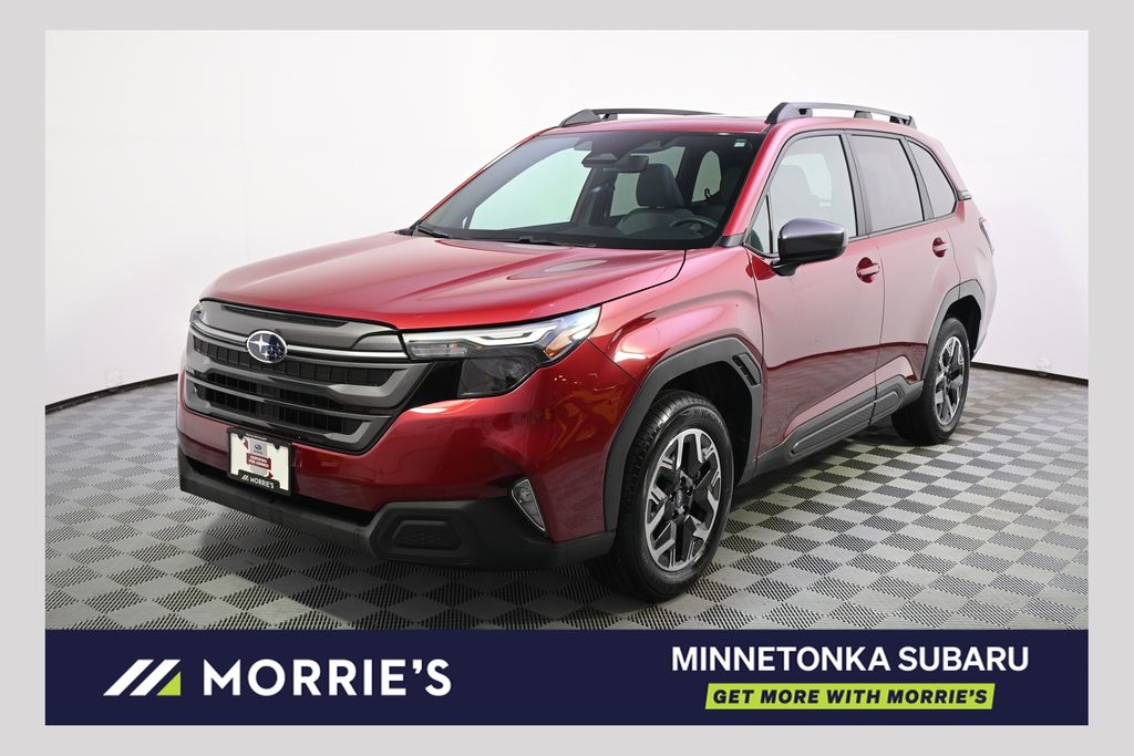 Crimson Red Pearl 2026 Subaru Forester SUV / Crossover All-Wheel Drive Continuously Variable Transmission