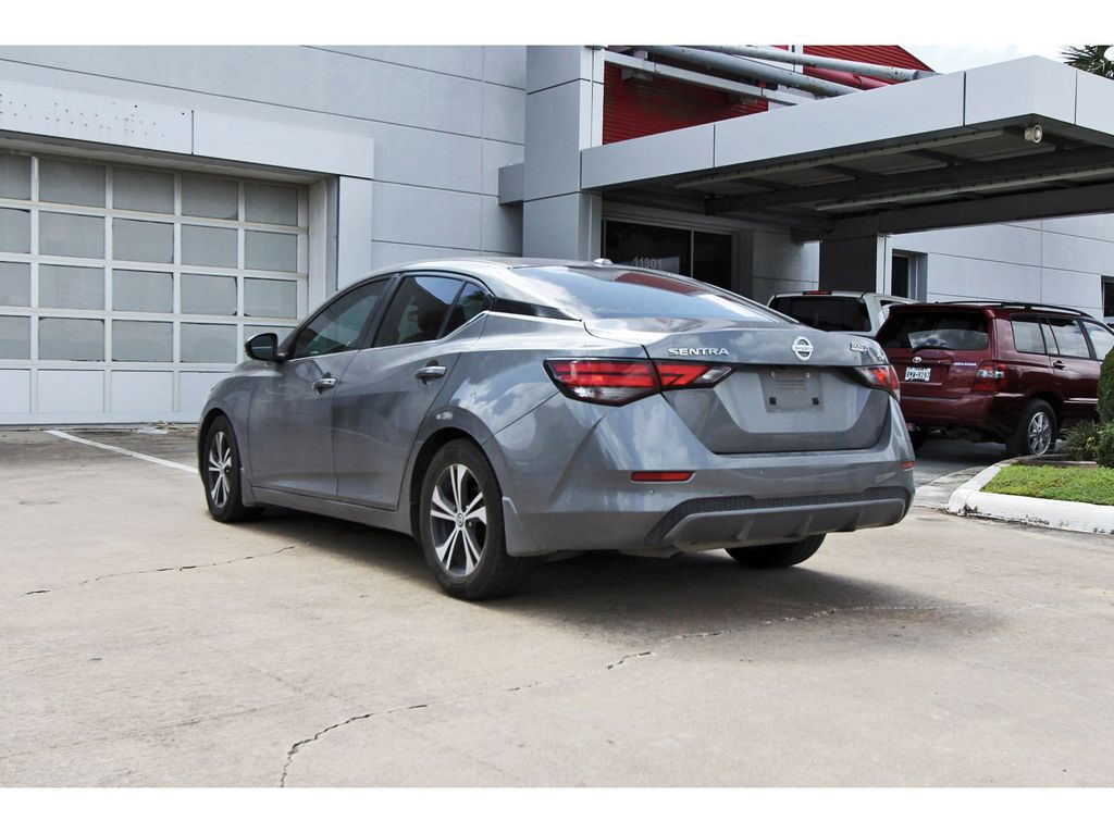2020 Nissan Sentra SV Gray at Shottenkirk Kia Fort Bend