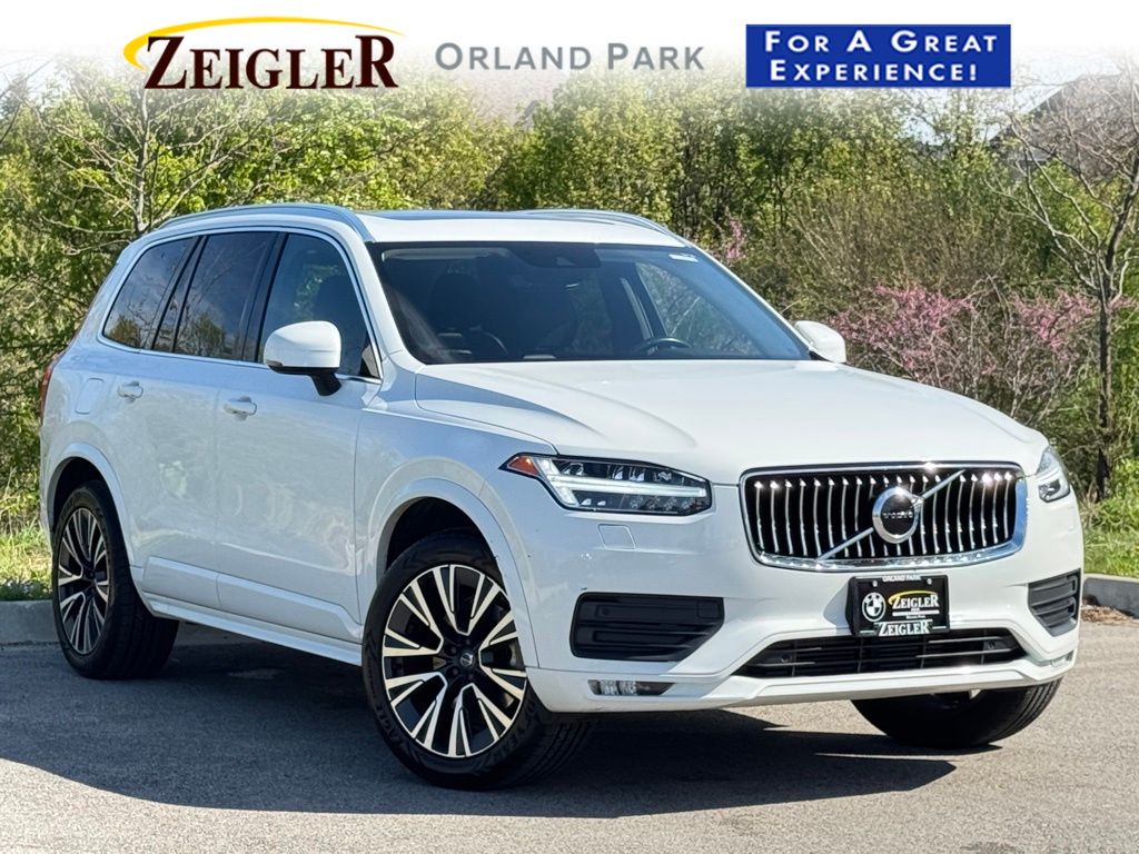 Ice White 2021 Volvo XC90 SUV / Crossover All-Wheel Drive Automatic