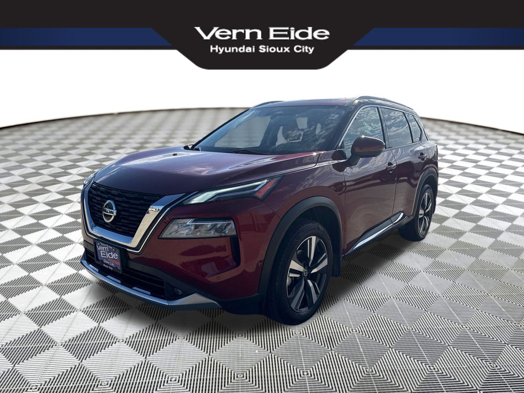 Red (Scarlet Ember Tintcoat) 2021 Nissan Rogue SUV / Crossover All-Wheel Drive Continuously Variable Transmission