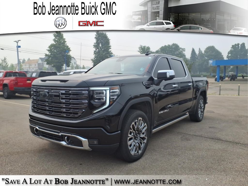 Onyx Black 2025 GMC Sierra 1500 Pickup Truck Four-Wheel Drive Automatic