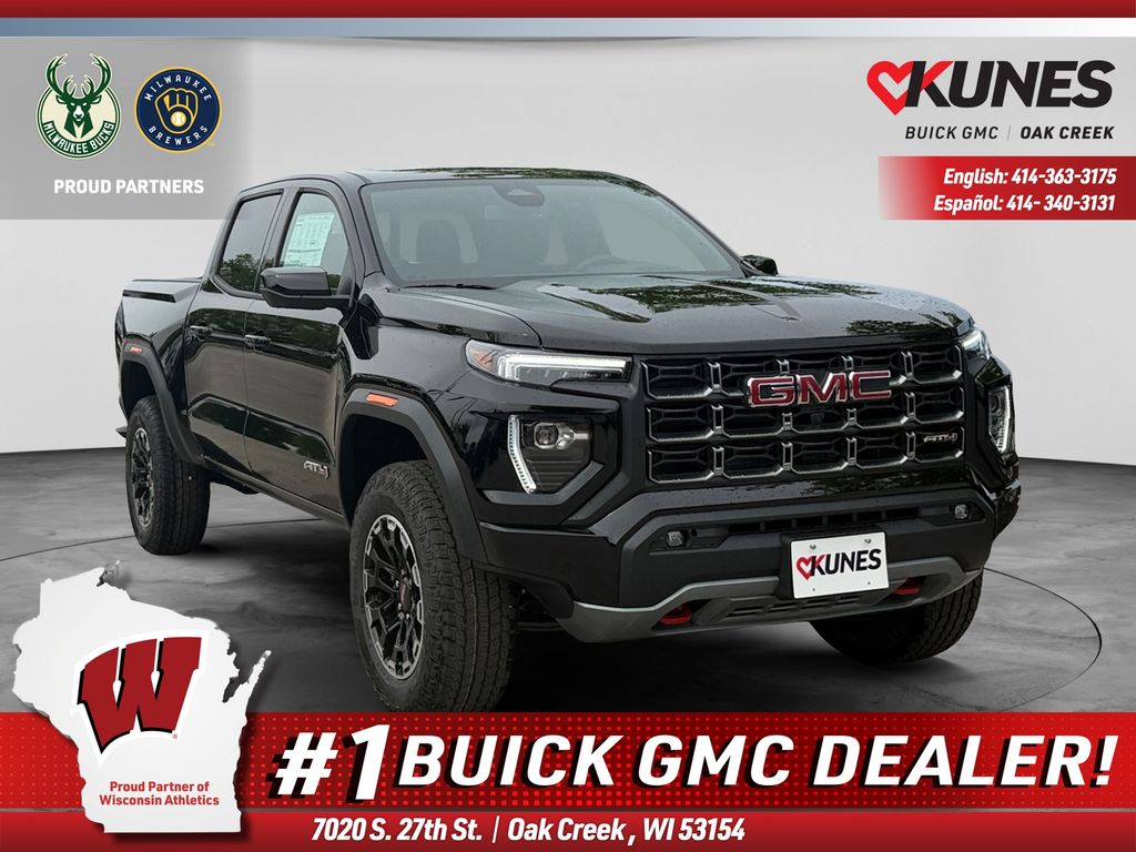 Onyx Black 2026 GMC Canyon Pickup Truck Four-Wheel Drive 8-Speed Automatic