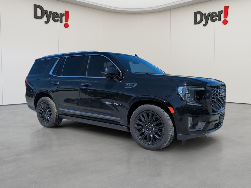 Onyx Black 2023 GMC Yukon SUV / Crossover Four-Wheel Drive Automatic