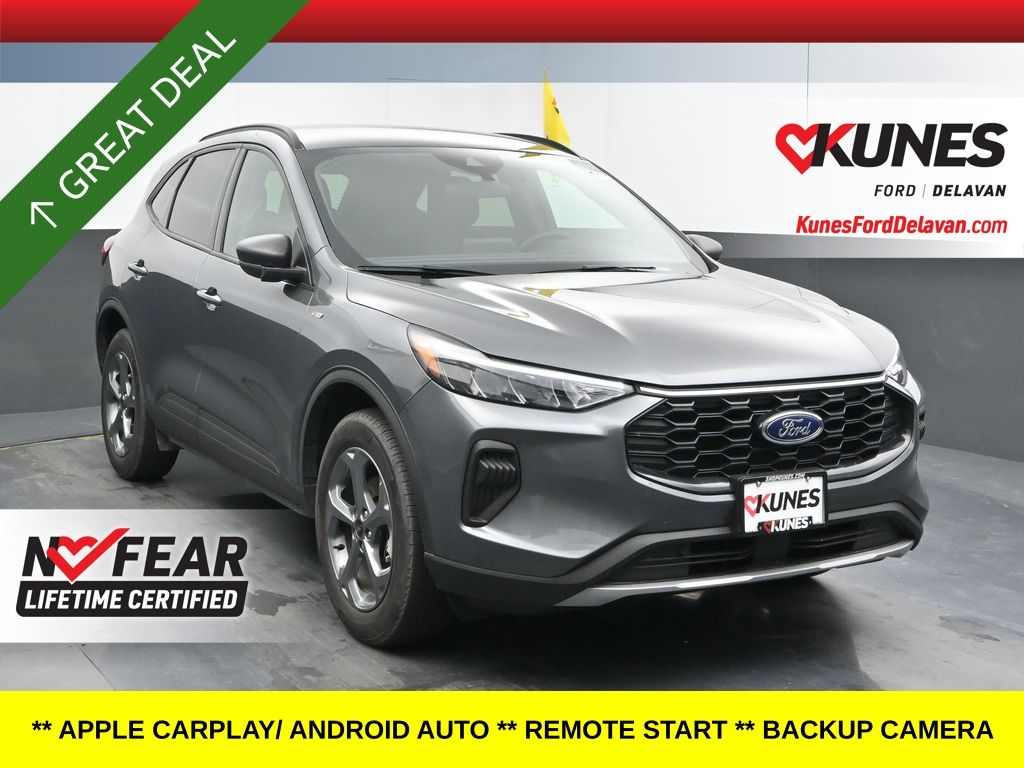 Carbonized Gray Metallic 2025 Ford Escape SUV / Crossover All-Wheel Drive 8-Speed Automatic