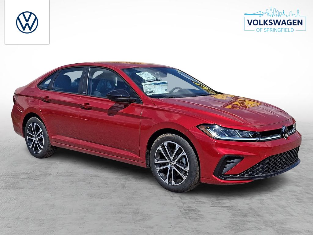 Kings Red Metallic 2026 Volkswagen Jetta Sedan Front-Wheel Drive 8-Speed Automatic