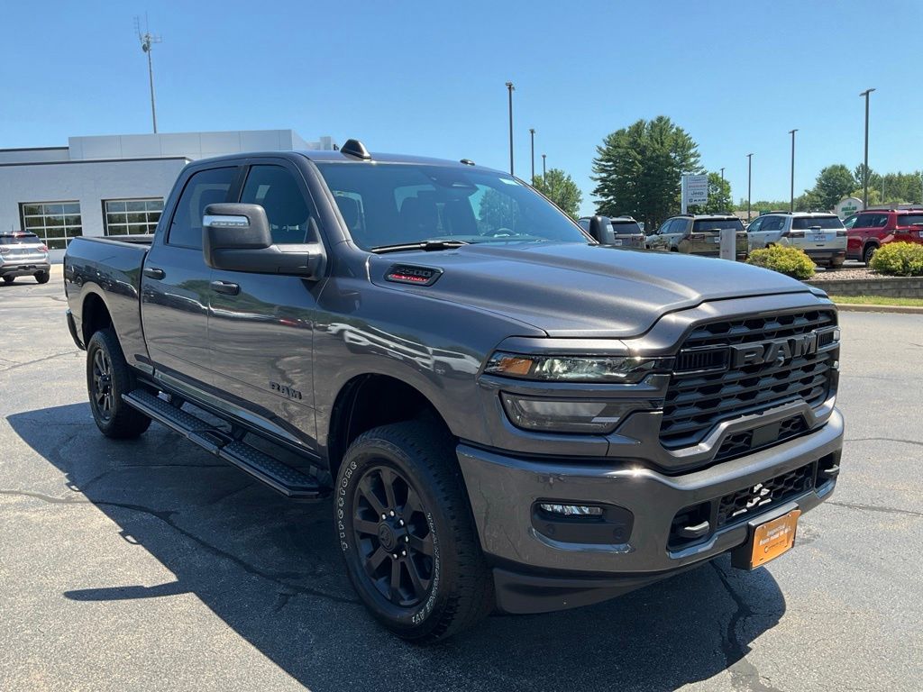 Gray (Granite Crystal Metallic Clearcoat) 2026 RAM 2500 Pickup Truck Four-Wheel Drive 8-Speed Automatic