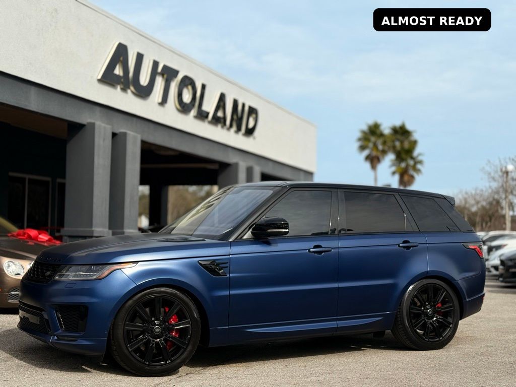 Byron Blue Metallic 2018 Land Rover Range Rover Sport V6 HSE Dynamic 4WD SUV / Crossover All-Wheel Drive 8-Speed Automatic