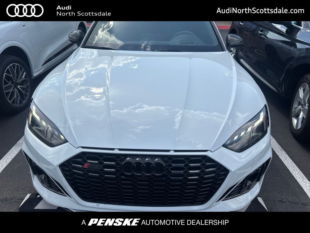 White 2022 Audi RS 5 Sportback Sedan All-Wheel Drive 8-Speed Automatic