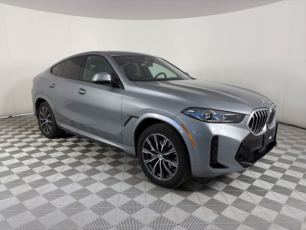 Gray Metallic 2024 BMW X6 xDrive40i AWD SUV / Crossover All-Wheel Drive 8-Speed Automatic