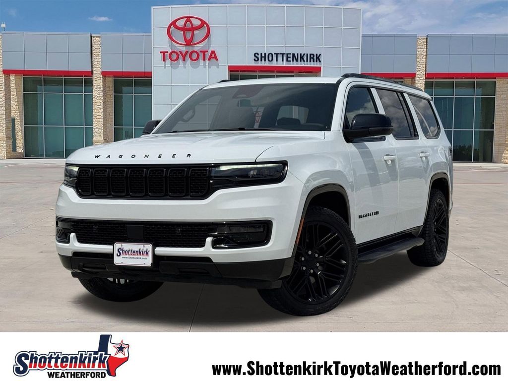Bright White Clearcoat 2023 Jeep Wagoneer Series II 4WD SUV / Crossover Four-Wheel Drive 8-Speed Automatic